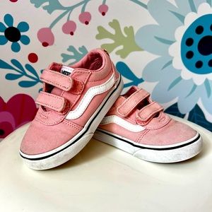 Vans Kids Old Skool Girls Pink Toddler 7